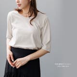 アイスグレー | 5分袖Tシャツ 新色追加 M | mili an deni