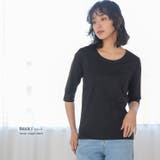 ブラック | 5分袖Tシャツ 新色追加 M | mili an deni