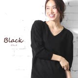 ブラック | ニット セーター Vネック | mili an deni