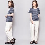 半袖 ボーダー カットソー | mili an deni | 詳細画像12