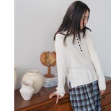 ポロニットプルオーバー トップス ポロ襟 | mili an deni | 詳細画像9