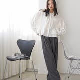 裾ティアードブラウス ブラウス レディース | mili an deni | 詳細画像7