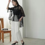ティアードシアーブラウス レディース シアーシャツ | mili an deni | 詳細画像20