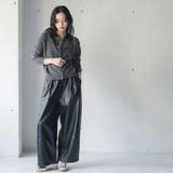 ニット レディース 配色ポロ襟 | mili an deni | 詳細画像19 