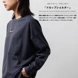 レイヤードTシャツ BIGTシャツ オーガニックコットン | mili an deni | 詳細画像5 