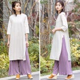 ロングニットベスト ストレッチ起毛 サイドスリット | mili an deni | 詳細画像9 