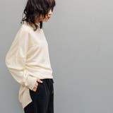 裏微起毛Tシャツ シアバター加工 長袖 | mili an deni | 詳細画像10 