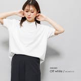 裾ラウンドTシャツ 綿100% クルーネック | mili an deni | 詳細画像18 