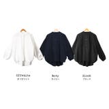 オーバーシャツ バックギャザー サイドスリット | mili an deni | 詳細画像17 