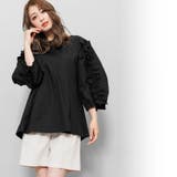 【ク綿100%コードフリルブラウス ボリューム袖 袖コンシャス | mili an deni | 詳細画像20 