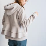 バックフリルプルオーバー フード プルオーバー | mili an deni | 詳細画像6 