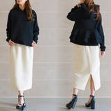 バックフリルプルオーバー フード プルオーバー | mili an deni | 詳細画像11 