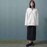 ハーフジッププルオーバー フード プルオーバー | mili an deni | 詳細画像13 
