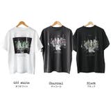 半袖バンドTシャツ シティスケープ プリント | mili an deni | 詳細画像21 