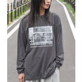 チャコール | シティスケープフォトロンT 前面プリント 風景 | mili an deni