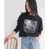 ブラック | フォトプリントロンT 前面プリント 風景 | mili an deni