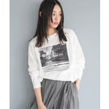 オフホワイト | フォトプリントロンT 前面プリント 風景 | mili an deni