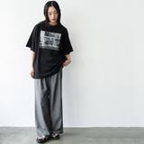 半袖シティスケープフォトプリントTシャツ プリント コットン | mili an deni | 詳細画像20