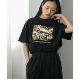 ブラック | Tシャツ レディース 半袖 | mili an deni