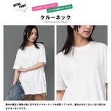 サイドスリット裾ラウンドTシャツ クルーネック 半袖 | mili an deni | 詳細画像4 