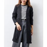 ミドル丈/ブラック | ストレッチ ニット ロング | mili an deni