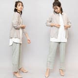 ニットカーディガン ストレッチ起毛 クルーネック | mili an deni | 詳細画像15 