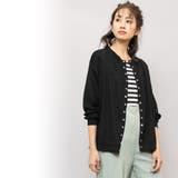 ニットカーディガン ストレッチ起毛 クルーネック | mili an deni | 詳細画像17 