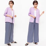 ニットカーディガン ストレッチ起毛 クルーネック | mili an deni | 詳細画像20 