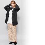 クルーネックミドル丈カーディガン ドロップショルダー オーバーサイズ | mili an deni | 詳細画像14 