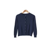 ネイビー | カーディガン レディース ニット | mili an deni