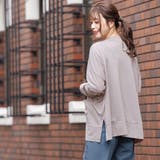 UVサイドスリットVネックカーディガン レディース UV | mili an deni | 詳細画像26