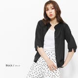 ブラック | UVクルーネックカーディガン シアーサマーカーディガン 袖スリット | mili an deni