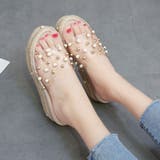 ベージュ | サボサンダル レディース ヒールサンダル | Miniministore