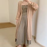 サーモンピンク | サマーニットカーディガントッパー春夏薄手 | Miniministore