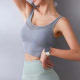 サックス | スポーツブラ レディース ランニングブラ | Miniministore