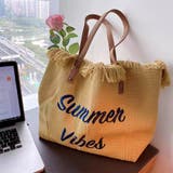 キャメル | フリンジ キャンバストートバッグ 大容量 | Miniministore