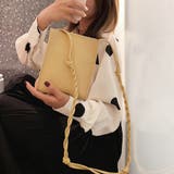 薄イエロー | ショルダーバッグ スクエア型 小さめ | Miniministore