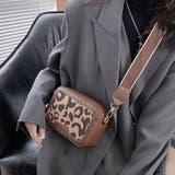 ブラウン*ヒョウ柄 | ミニ ショルダーバッグ レトロ風バッグ | Miniministore