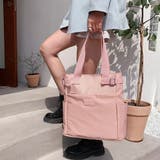 薄ピンク | トートバッグ 肩掛け シンプル 大容量 | Miniministore