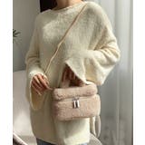 ベージュ | ボアショルダーバッグ もこもこミニバッグ | Miniministore