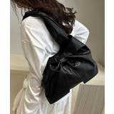 ブラック | ビッグリボンバッグ ワンショルダートート | Miniministore