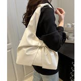 アイボリー | ビッグリボンバッグ ワンショルダートート | Miniministore