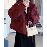 ワインレッド | エコダウンジャケット 中綿ブルゾン 韓国 | Miniministore