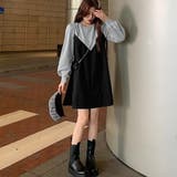 ドッキングワンピース ミニ フレアワンピ | Miniministore | 詳細画像8