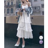 ティアードキャミワンピース レースワンピ | Miniministore | 詳細画像1
