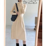 ミドル丈ニットワンピースハイネックワンピ | Miniministore | 詳細画像8