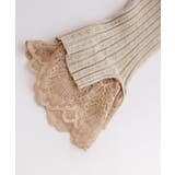 フリルニットトップス プチハイネック無地 | Miniministore | 詳細画像16 