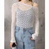 シアーレーストップス 長袖レースインナー | Miniministore | 詳細画像17 