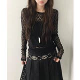 シアーレーストップス 長袖レースインナー | Miniministore | 詳細画像8 