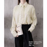 レースストール付きクレープシャツ 韓国風 | Miniministore | 詳細画像17 